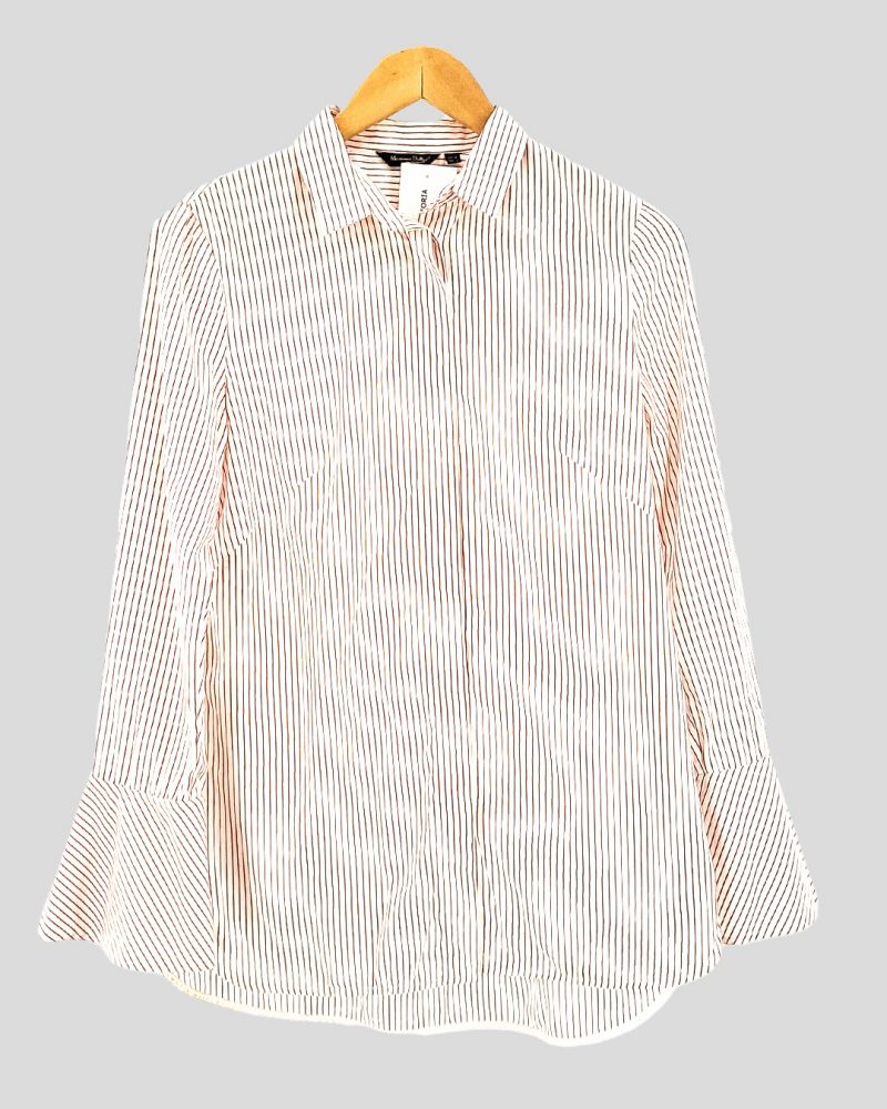 Camisa Manga Larga Liviana Mujer Mossimo de Mujer Talle 36