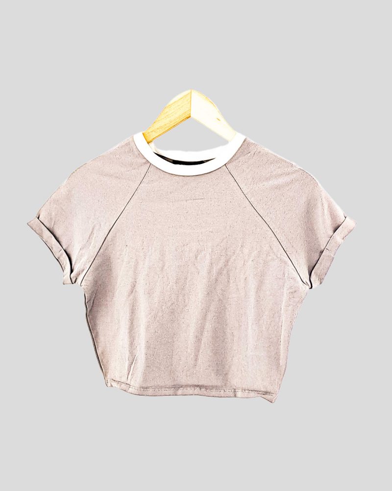 Top Manga Corta Forever 21 de Mujer Talle L
