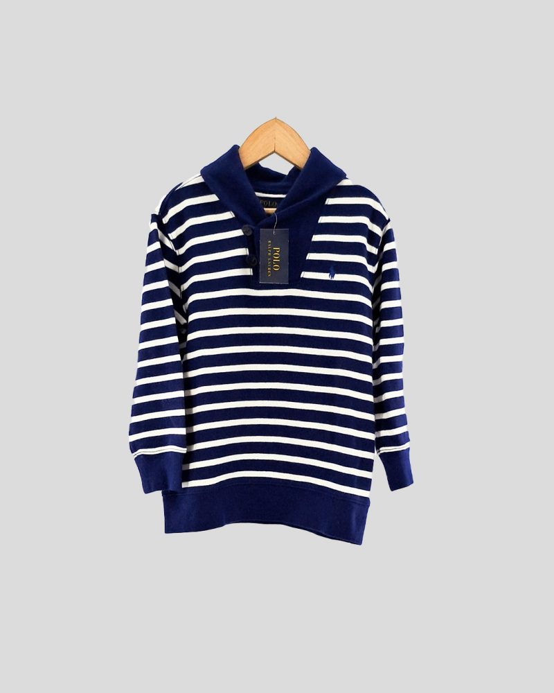 Buzo Liviano sin capucha Polo Ralph Lauren de Nene Talle 4