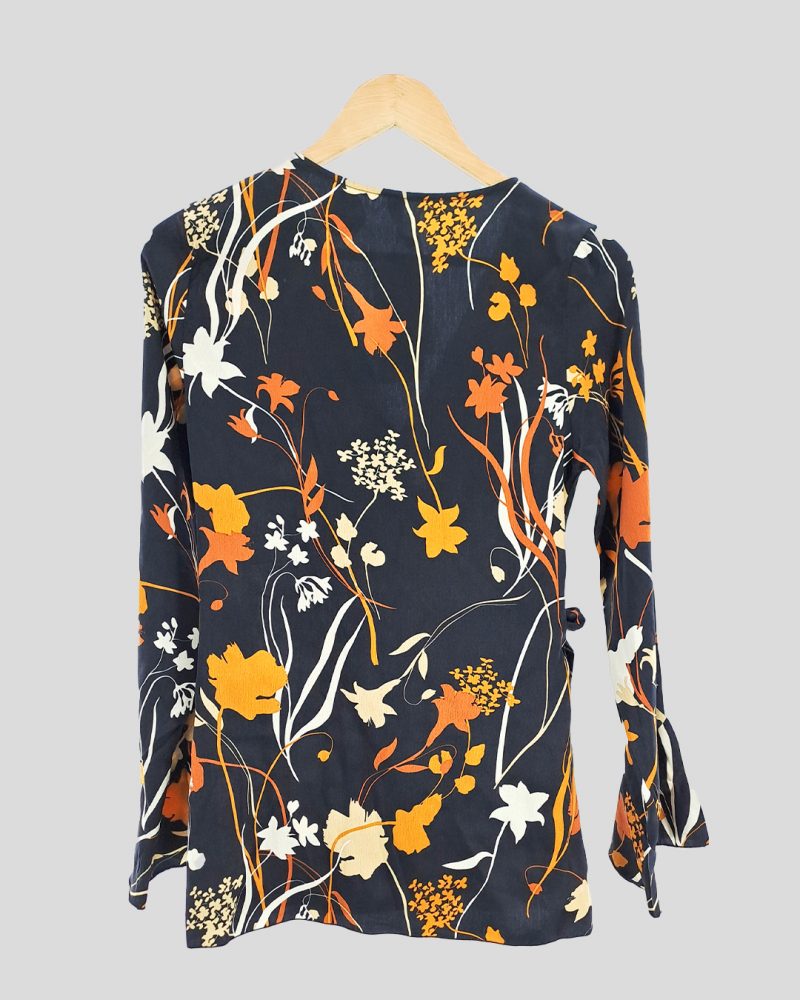 Blusa Manga Larga Liviana Materia de Mujer Talle M