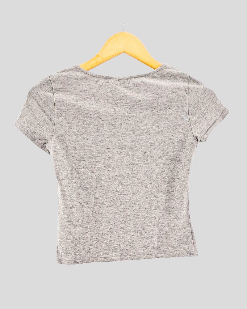 Top Manga Corta H&M Divided de Mujer Talle S