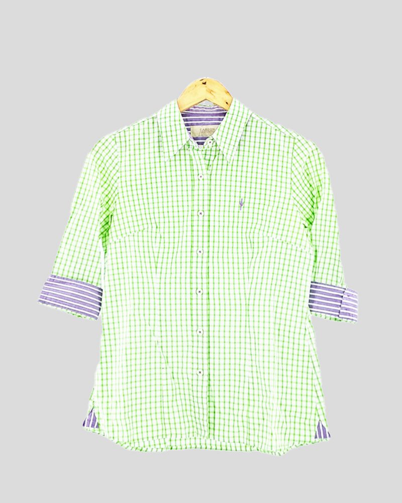 Camisa Manga Corta Mujer Cardon de Mujer Talle M