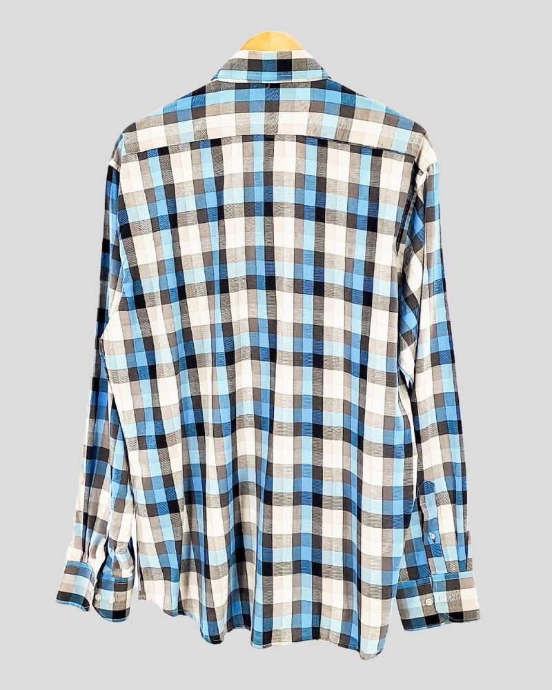 Camisa Manga Larga Hombre Marca Nacional de Hombre Talle XL