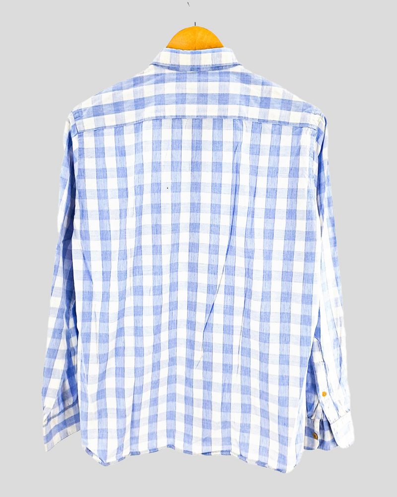 Camisa Manga Larga Hombre Bensimon de Hombre Talle S