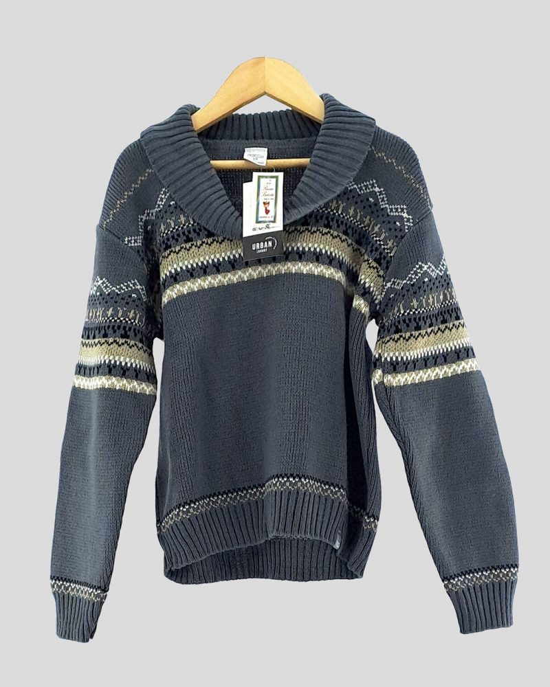 Sweater Abrigado Marca Nacional de Chico Talle 10