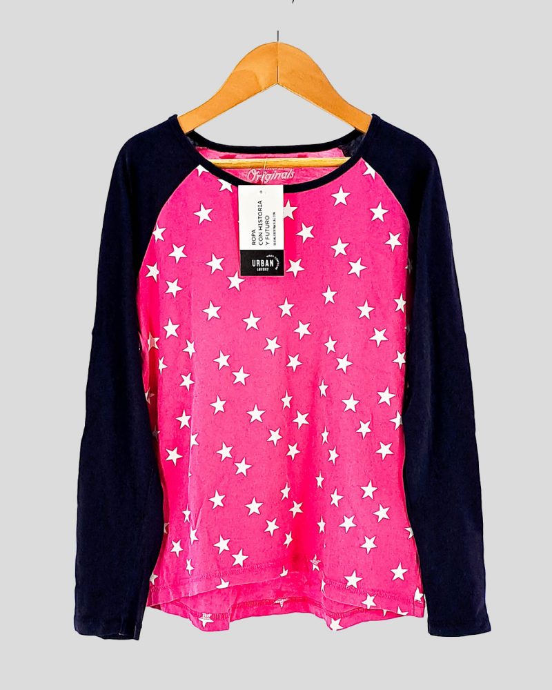 Remera Manga Larga Osh Kosh de Chica Talle 10