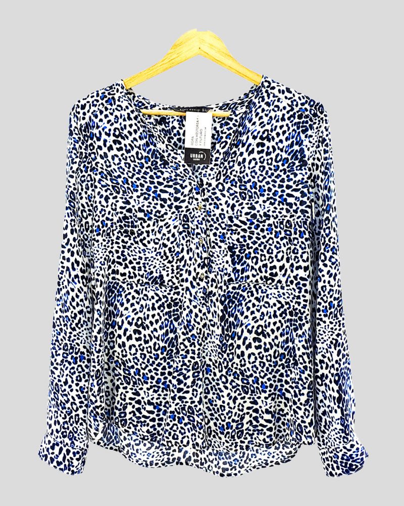 Blusa Manga Larga Liviana Zara de Mujer Talle S