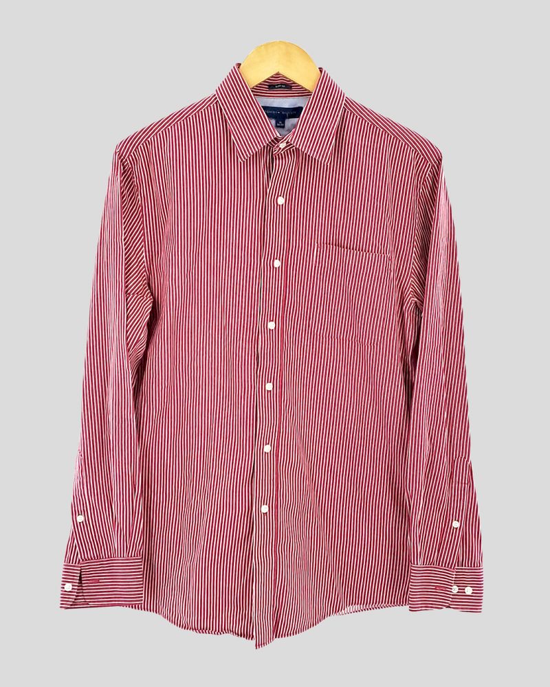 Camisa Manga Larga Hombre Tommy Hilfiger de Hombre Talle 32