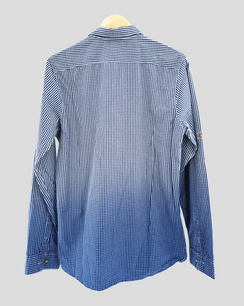 Camisa Manga Larga Hombre Herencia Argentina de Hombre Talle M