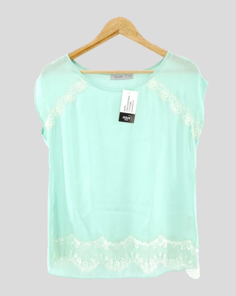 Blusa Sin Mangas Zulas de Mujer Talle 1