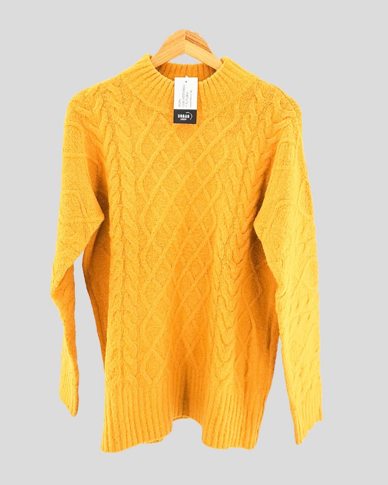 Sweater Abrigado India Style de Mujer Talle 2