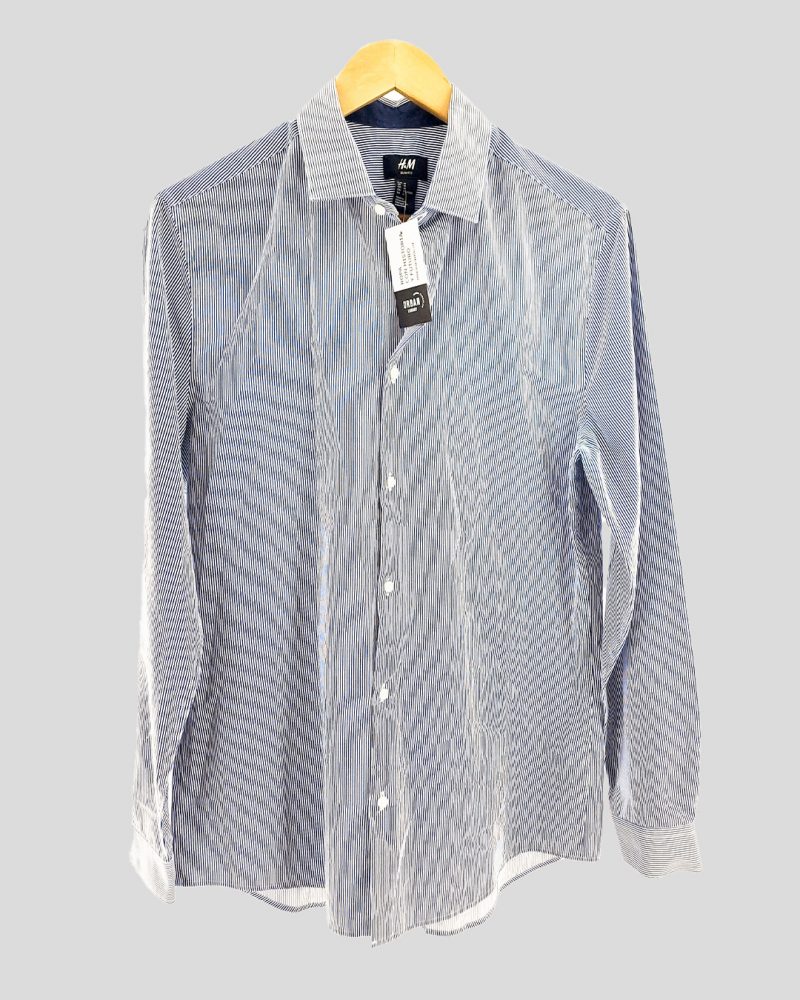 Camisa Manga Larga Hombre H&M de Hombre Talle 12M