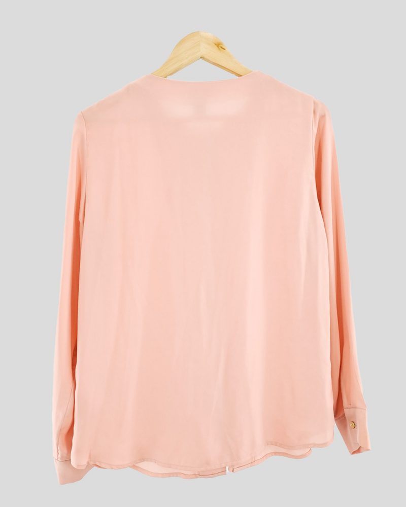 Blusa Manga Larga Liviana H&M de Mujer Talle 40