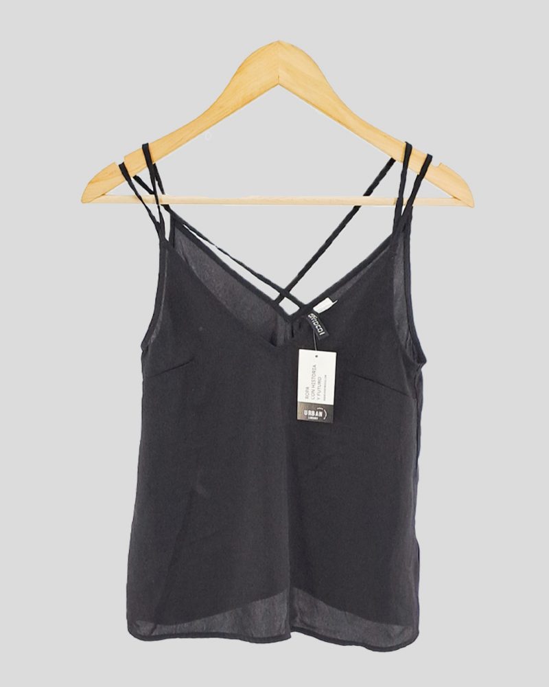 Blusa Sin Mangas H&M Divided de Mujer Talle 34