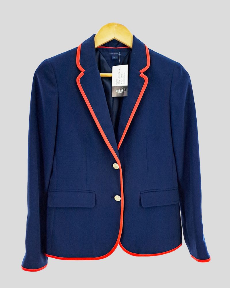 Blazer Liviano Tommy Hilfiger de Mujer Talle S