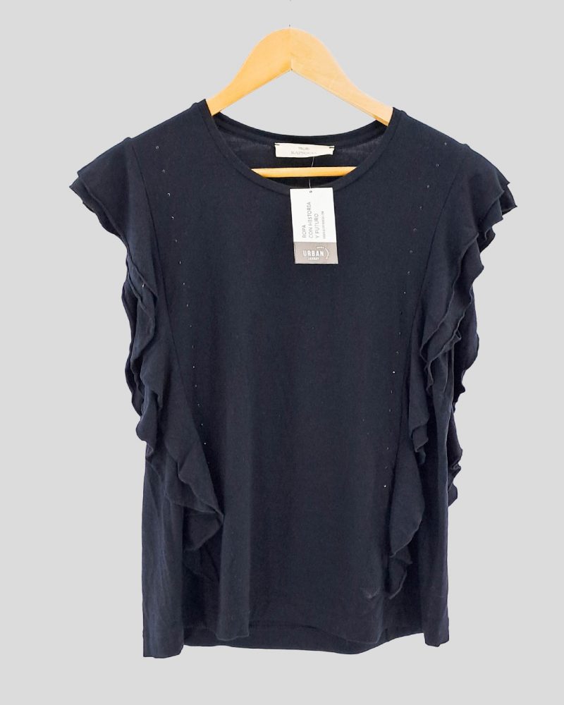 Blusa Manga Corta Rapsodia de Mujer Talle M