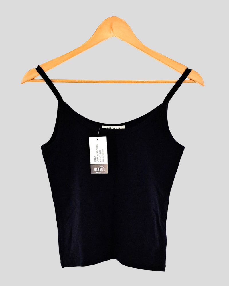 Musculosa Basica Forever 21 de Mujer Talle M