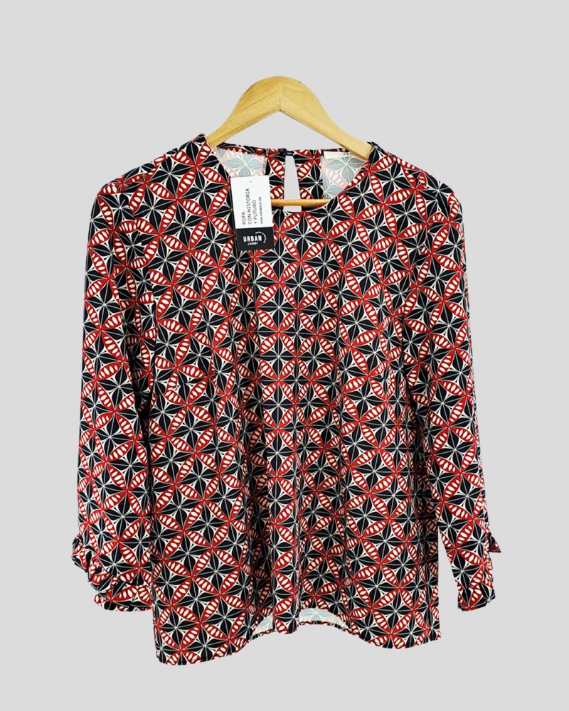 Blusa Manga Larga Liviana Awada de Mujer Talle 3