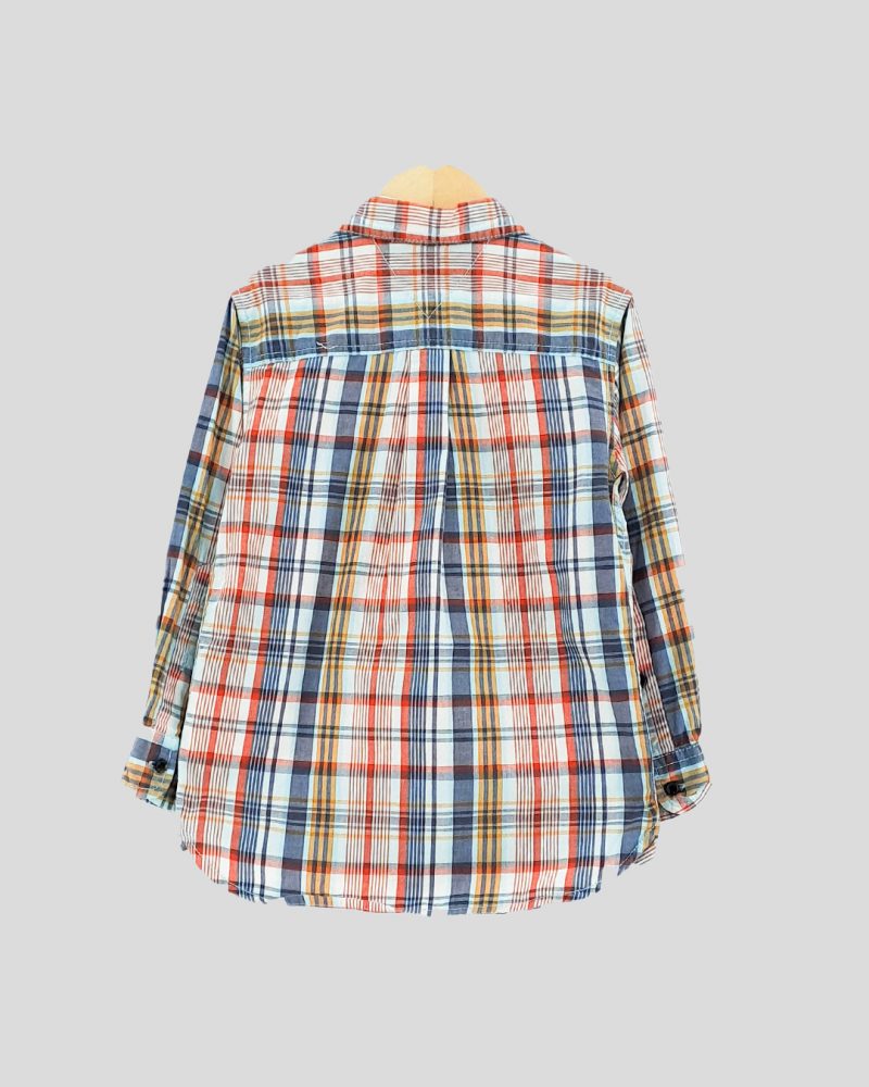 Camisa Manga Larga Chicos Tommy Hilfiger de Nene Talle 4