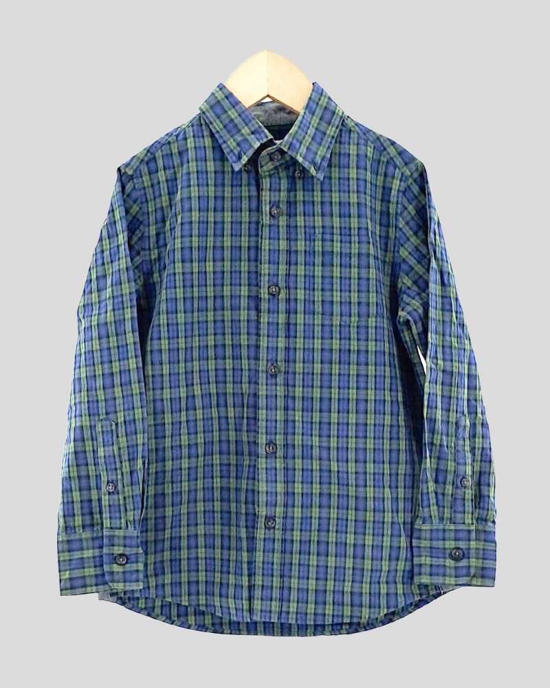 Camisa Manga Larga Niños Crewcuts de Nene Talle 6