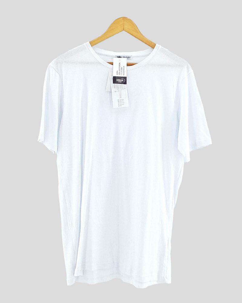 Remera Basica Zara de Hombre Talle L