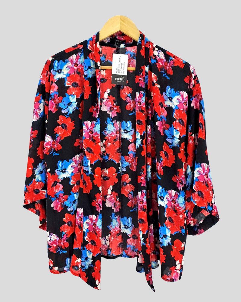 Kimono Forever 21 de Mujer Talle S