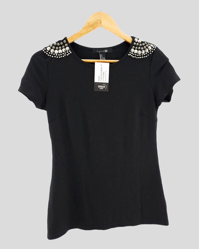 Blusa Manga Corta Forever 21 de Mujer Talle M