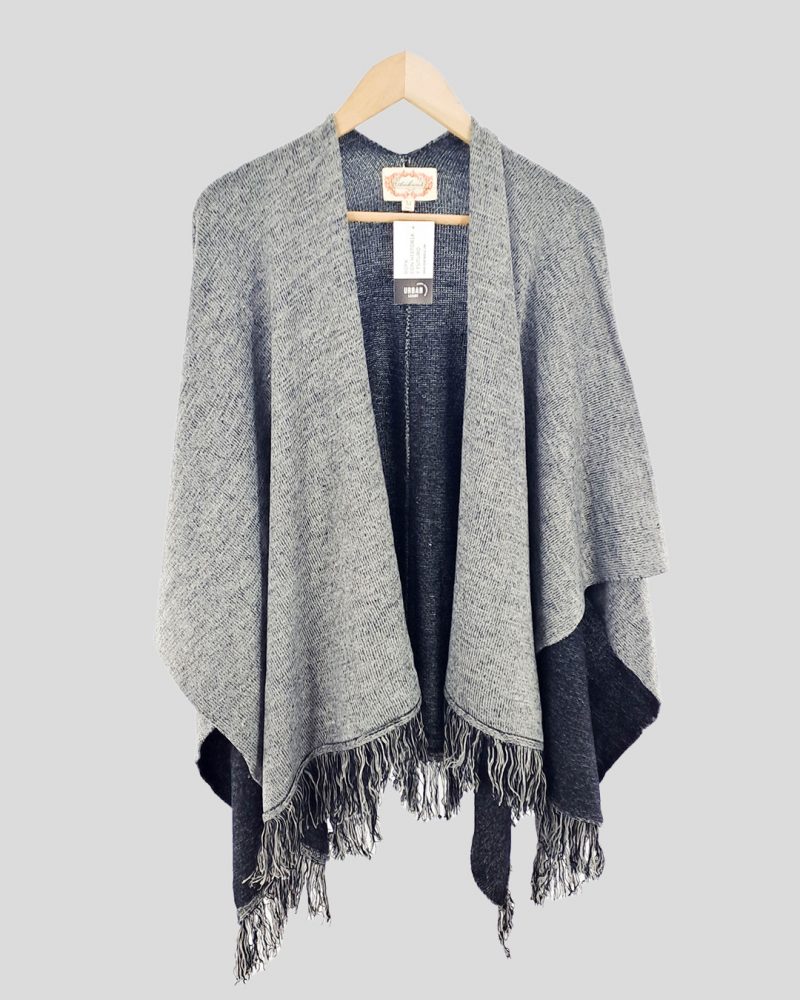 Poncho Ambiance de Mujer Talle M