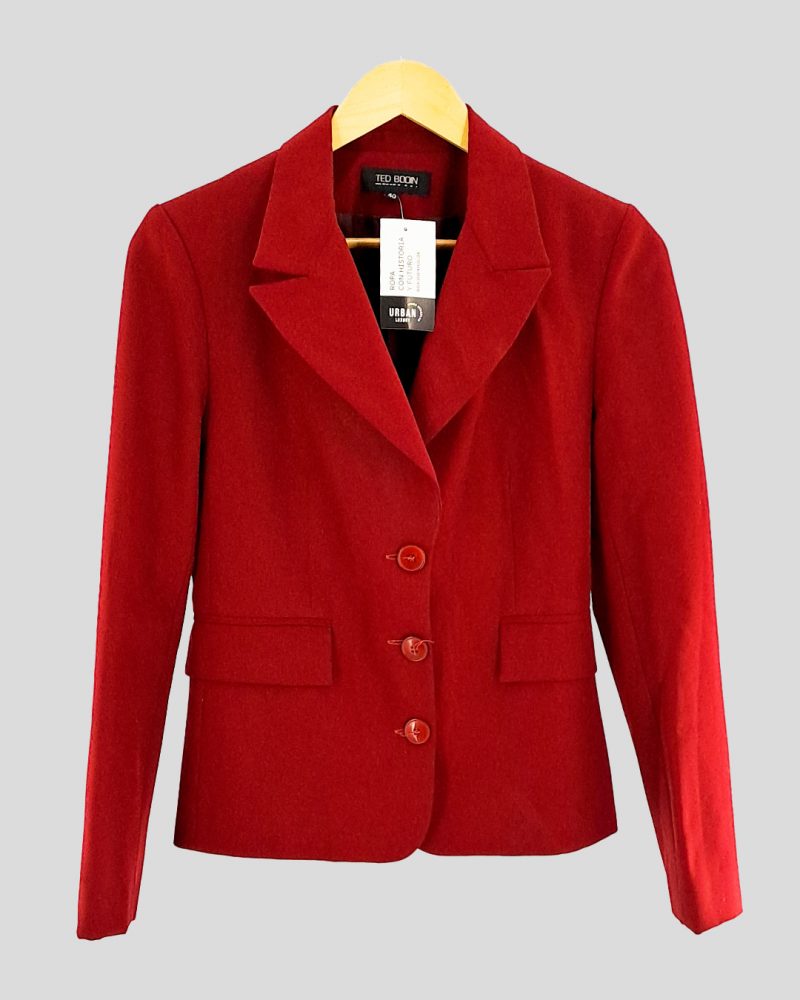 Blazer Liviano Ted Bodin de Mujer Talle 40