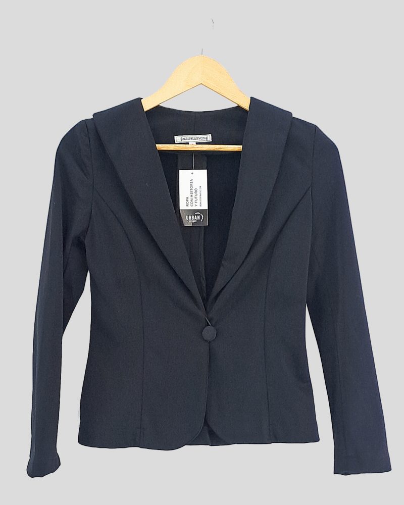 Blazer Abrigado Marca Nacional de Mujer Talle S