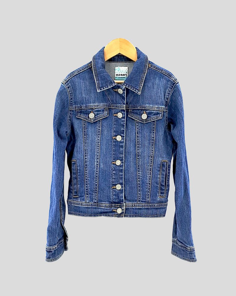 Campera Jean Old Navy de Chico Talle 10