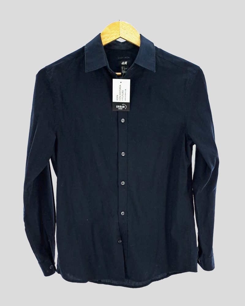 Camisa Manga Larga Hombre H&M de Hombre Talle S