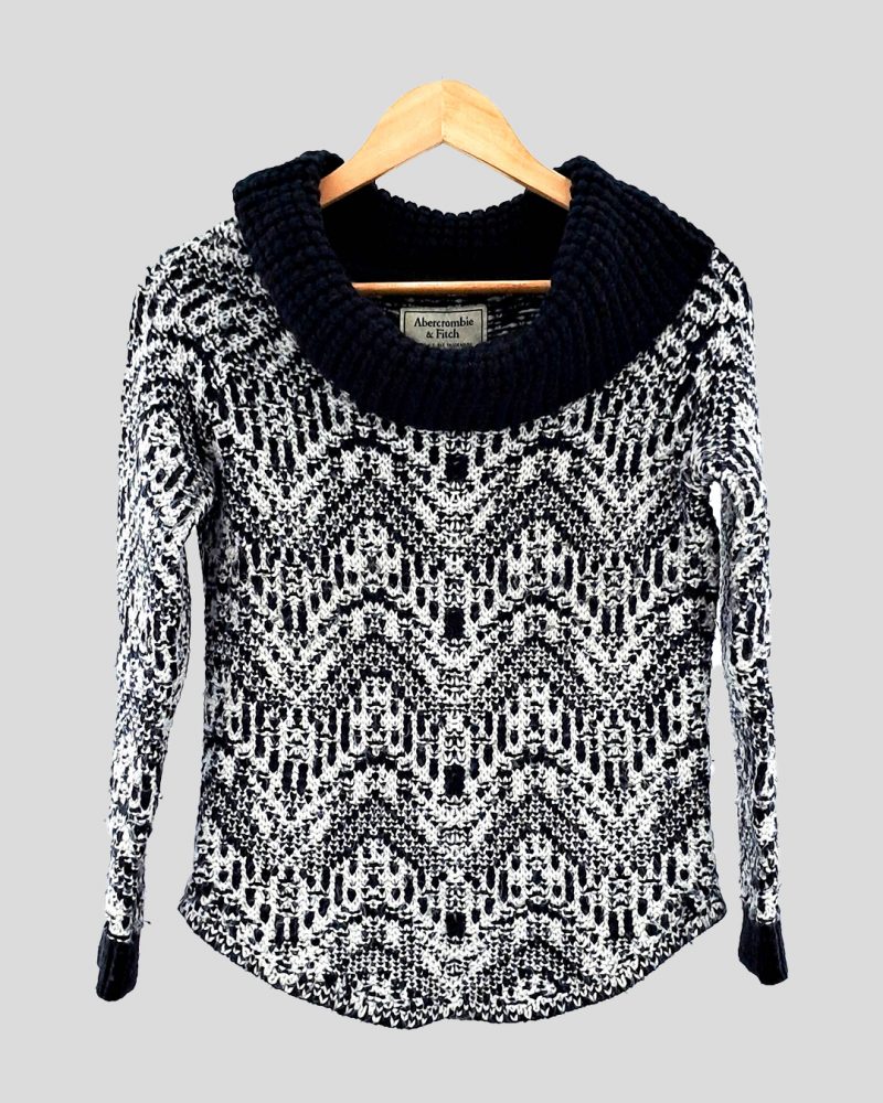 Sweater Abrigado Abercrombie de Mujer Talle XS