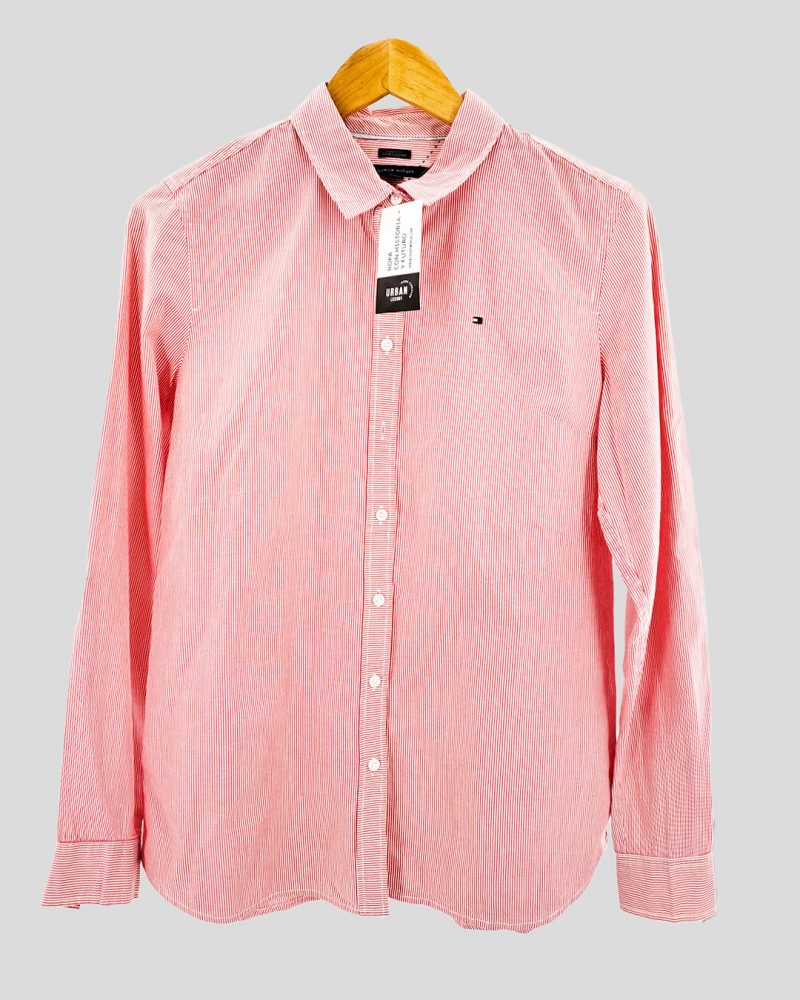 Camisa Manga Larga Liviana Mujer Tommy Hilfiger de Mujer Talle M