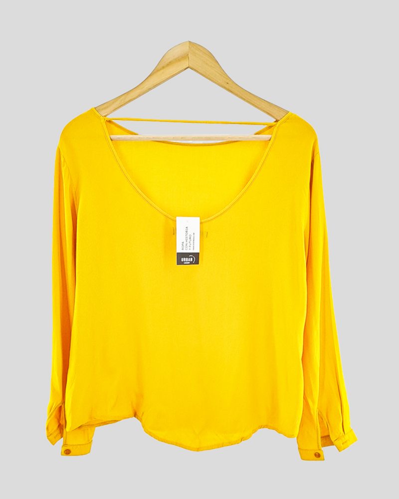 Blusa Manga Larga Liviana Peuque de Mujer Talle 1