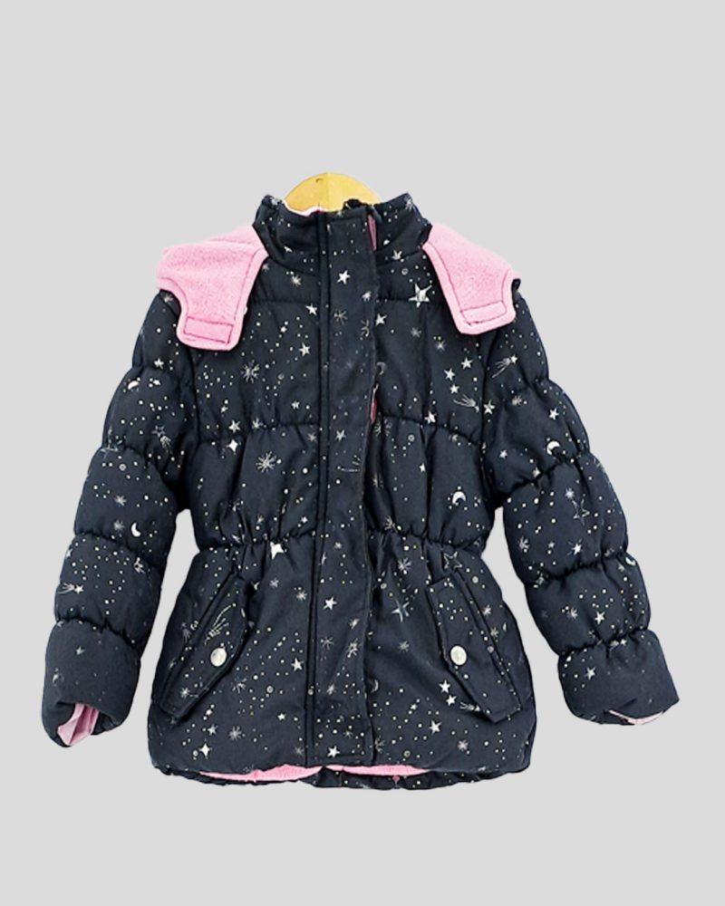 Campera Abrigada Kids Pink Platinum de Nena Talle 4