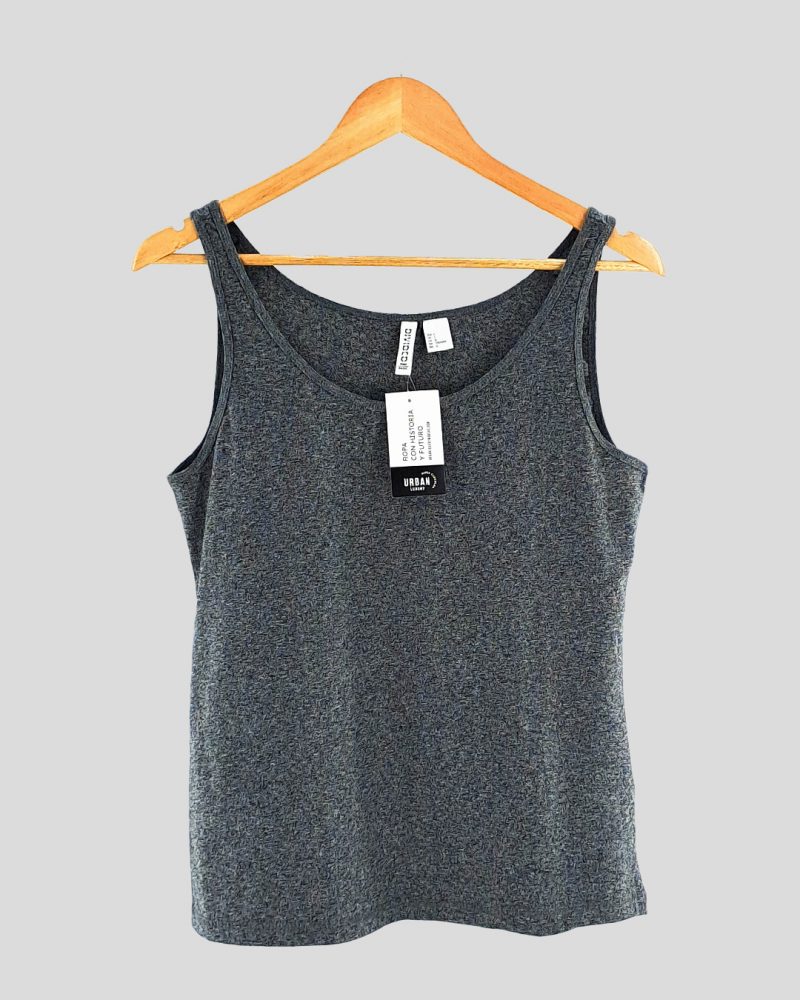 Musculosa Basica H&M Divided de Mujer Talle L