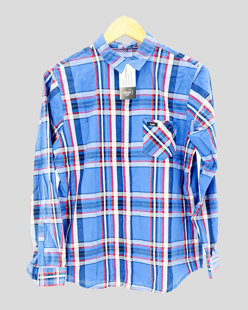 Camisa Manga Larga Hombre Lee de Hombre Talle 14