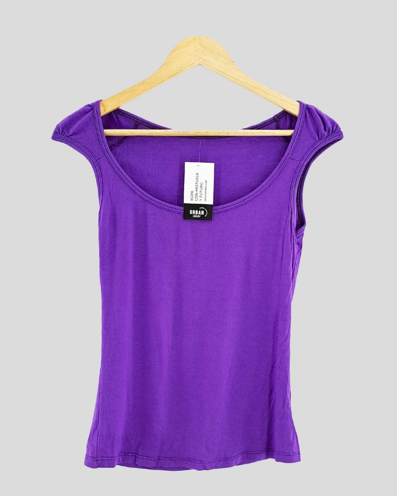 Musculosa Basica Marca Nacional de Mujer Talle XS