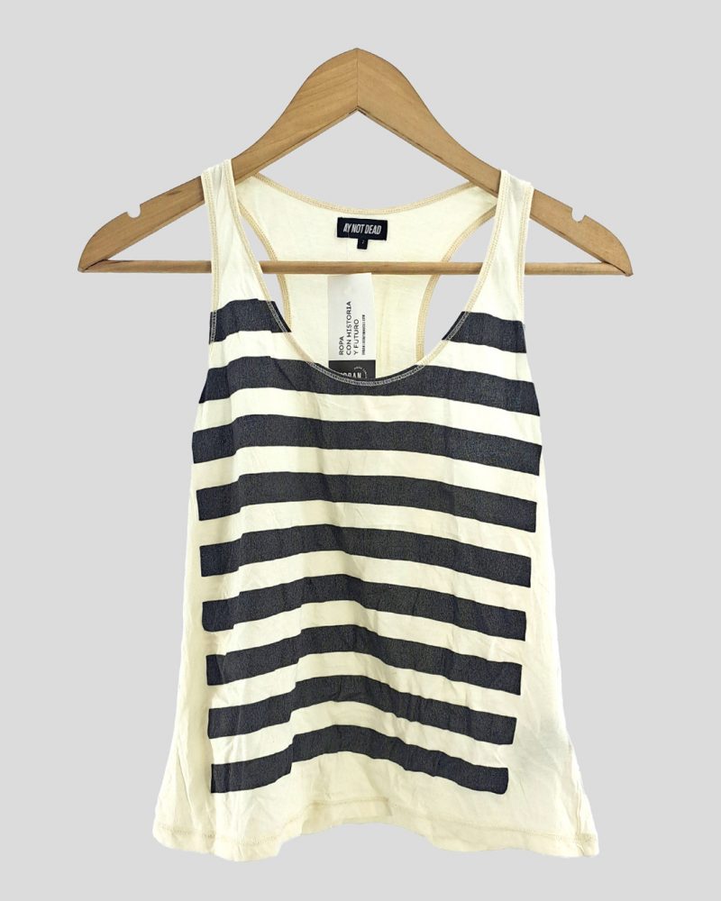 Musculosa Ay Not Dead de Mujer Talle 2