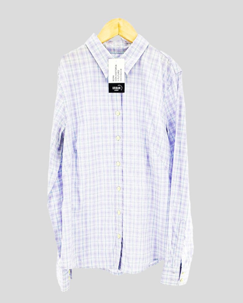 Camisa Manga Larga Liviana Mujer Banana Republic de Mujer Talle 10