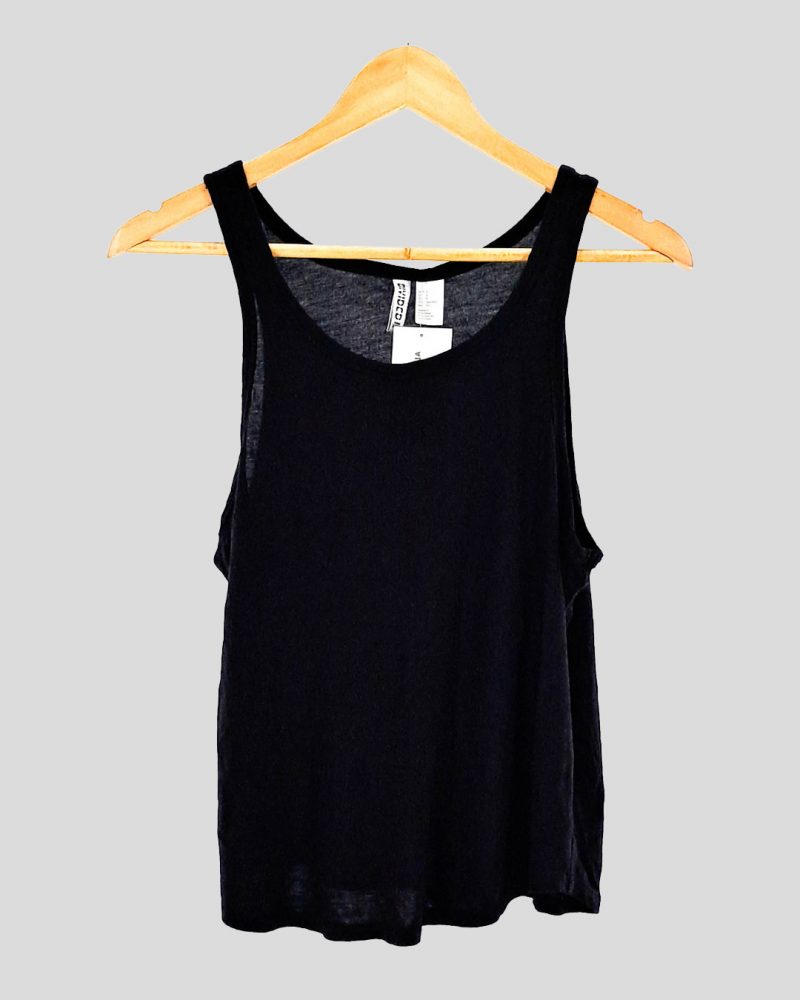 Musculosa Basica H&M Divided de Mujer Talle S