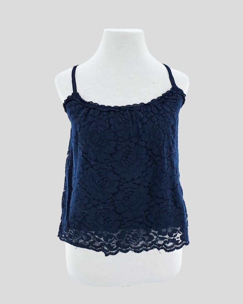 Blusa Sin Mangas Abercrombie de Mujer Talle S