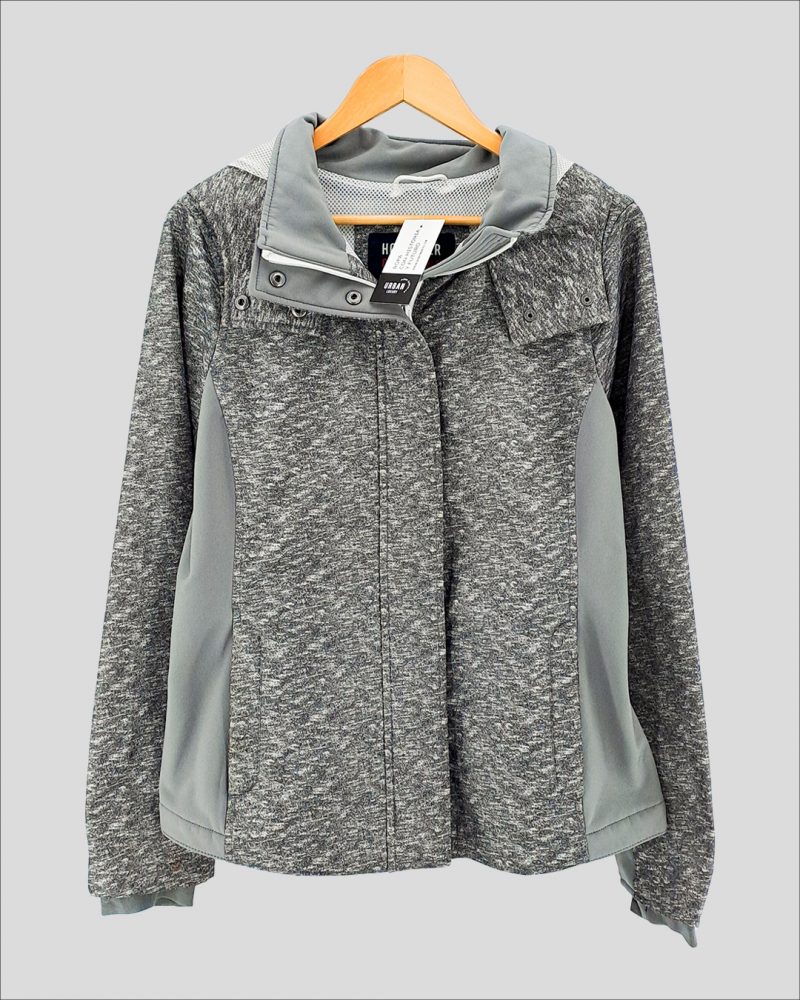 Campera Impermeable Liviana Hollister de Mujer Talle L