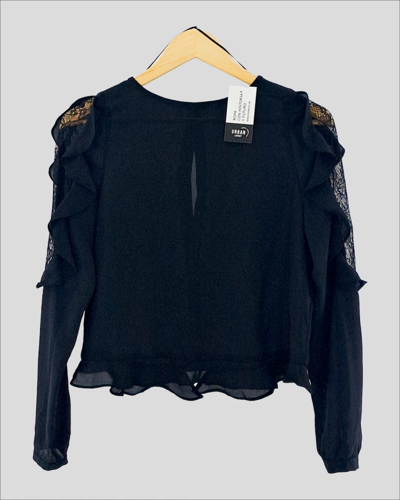 Blusa Manga Larga Liviana Zara de Mujer Talle XS