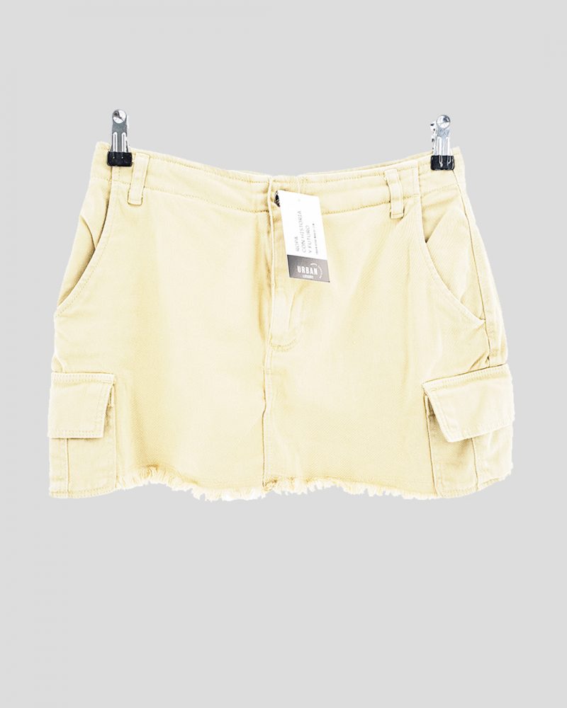 Pollera Verano Pull & Bear de Mujer Talle M