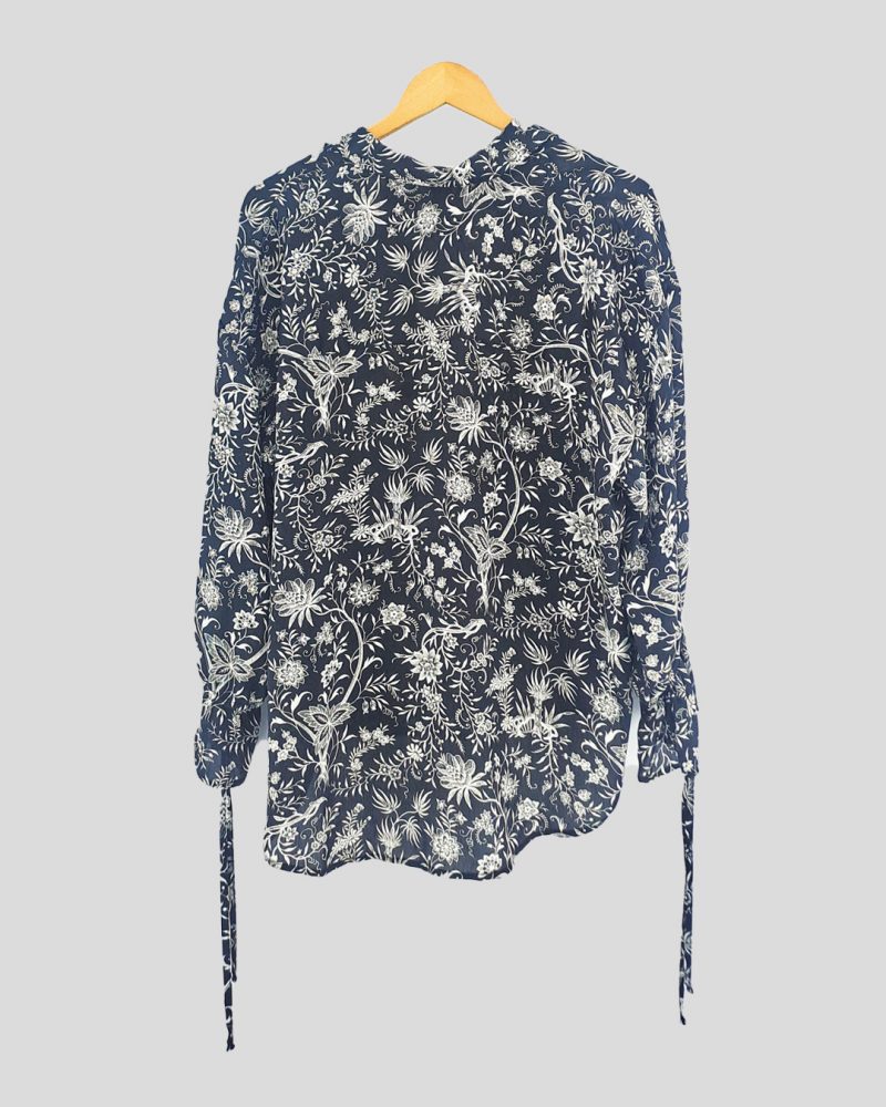 Blusa Manga Larga Liviana H&M de Mujer Talle XS