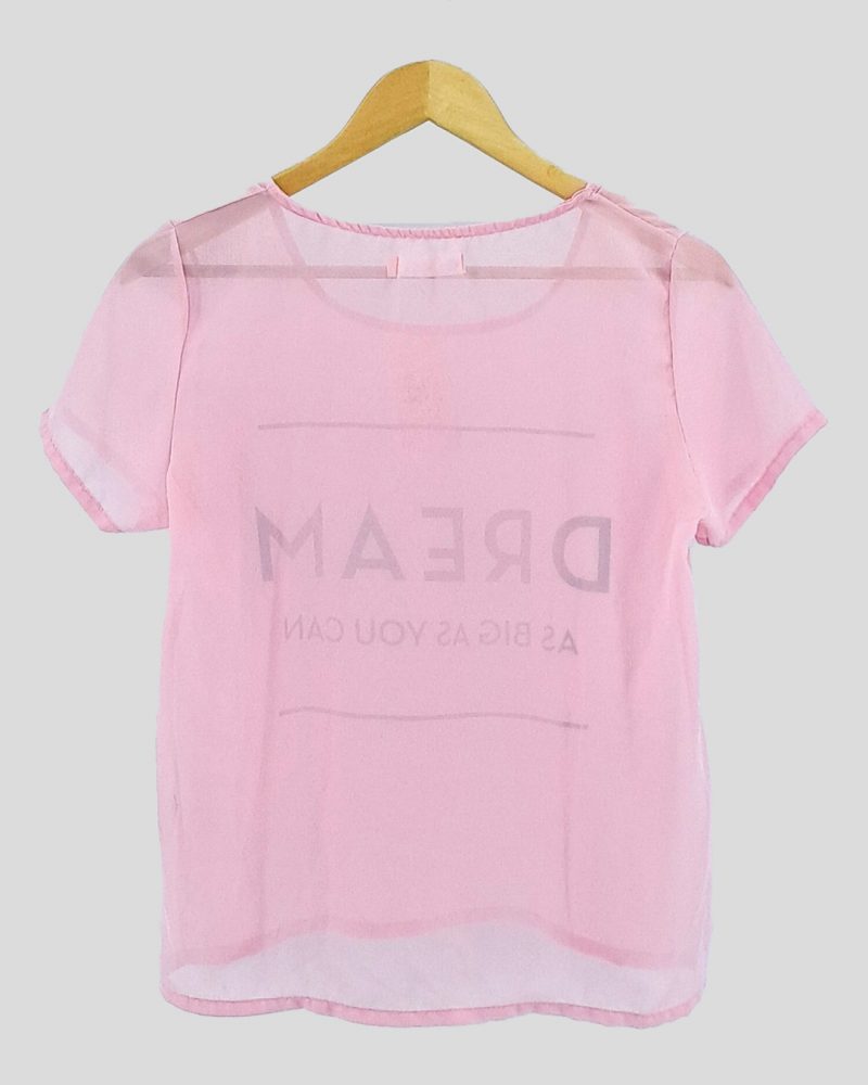 Blusa Manga Corta Muaa de Mujer Talle 40