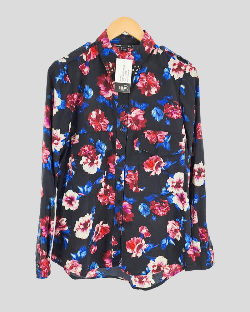 Camisa Manga Larga Liviana Mujer H&M de Mujer Talle 38