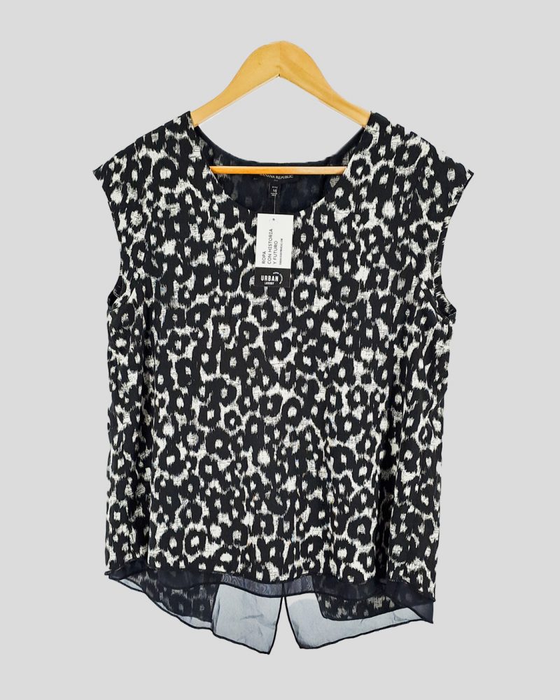 Blusa Sin Mangas Banana Republic de Mujer Talle M